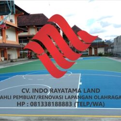 logo ahli pembuat lapangan tenis, basket, running track, badminton, futsal, mini soccer, Indo Rayatama Land